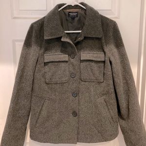 American Eagle Woman’s Grey Pea Coat. Like New!